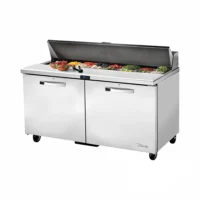 True TSSU-60-16-HC~SPEC3 60" Spec Series® Sandwich/Salad Prep Table w/ Refrigerated Base, 115v