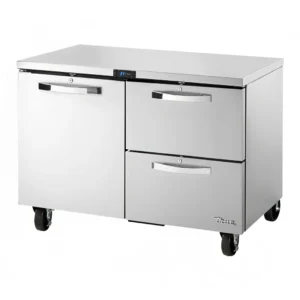 True TUC-48D-2-HC~SPEC3 48″ W Undercounter Refrigerator w/ (2) Sections, (2) Drawers & (1) Door, 115v
