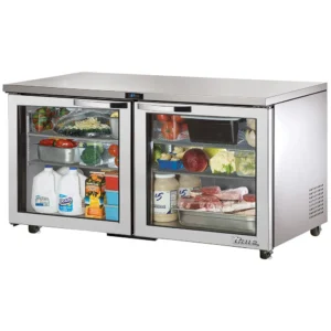 True TUC-60G-HC~SPEC3 60″ W Undercounter Refrigerator w/ (2) Sections & (2) Doors, 115v