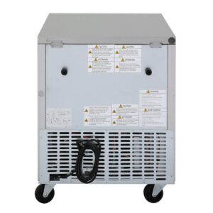 Turbo Air TUR-28SD-N 27″ 1-Section Undercounter Refrigerator w/ 1 Door, 6.8 cu. ft.