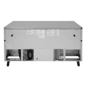 Turbo Air TUR-72SD-N 72″ 3-Section Undercounter Refrigerator w/ 3 Doors, 18.8 cu. ft.