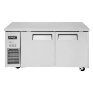 Turbo Air JUF-60S-N 59″ 2-Section Undercounter Freezer w/ 2 Doors, 11.3 cu. ft.