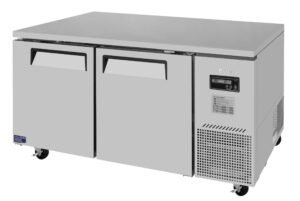 Turbo Air JUF-67D-N 67″ 2-Section Undercounter Freezer w/ 2 Doors, 19 cu. ft.