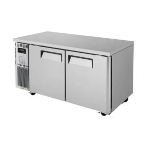 Turbo Air JUR-60-N6 59″ 2-Section Undercounter Refrigerator w/ 2 Doors, 13.5 cu. ft.