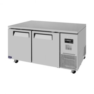 Turbo Air JUR-67D-N 67″ 2-Section Undercounter Refrigerator w/ 2 Doors, 19 cu. ft.