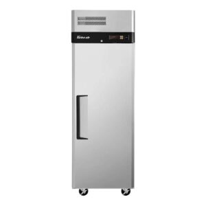 Turbo Air M3R19-1-N 25″ One Section Reach-In Refrigerator w/ Solid Door, Top Mount, Aluminum Interior, 19 cu. ft.
