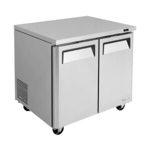 Turbo Air MUR-36-N6 36″ 2-Section Undercounter Refrigerator w/ 2 Doors, 9 cu. ft.
