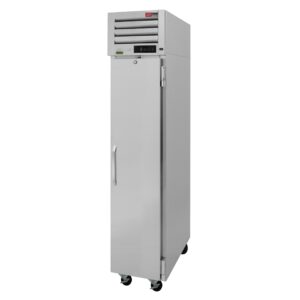 Turbo Air PRO-15F-N 17″ One Section Reach-In Freezer w/ Solid Doors, All Stainless Steel, 13 cu. ft.