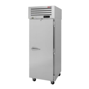 Turbo Air PRO-26R-PT-N(-L) 29″ One Section Pass-Thru Refrigerator w/ 2 Solid Left Hinged Doors, Top Mount, Stainless Steel, 27 cu. ft.