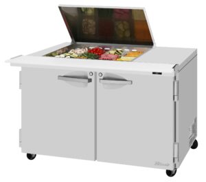 Turbo Air PST-48-12M-N-FL Mega Top Sandwich / Salad Unit Refrigerated Counter