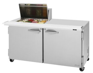 Turbo Air PST-60-12M-N(-LW) Mega Top Sandwich / Salad Unit Refrigerated Counter