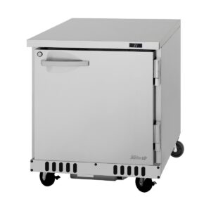 Turbo Air PUR-28-FB-N 28″ 1-Section Undercounter Refrigerator w/ 1 Door, 6.5 cu. ft.