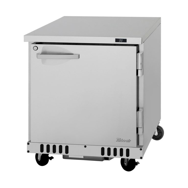 Turbo Air PUR-28-FB-N 28" 1-Section Undercounter Refrigerator w/ 1 Door, 6.5 cu. ft.