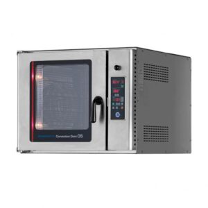 Turbo Air RBCO-N1U Single Deck Full Size Electric Convection Oven with Programmable Controls