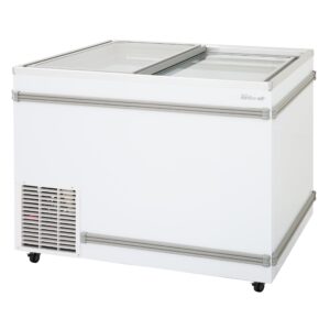 Turbo Air TFS-11F-N 40″ Island Glass Chest Freezer, 13.77 cu. ft.