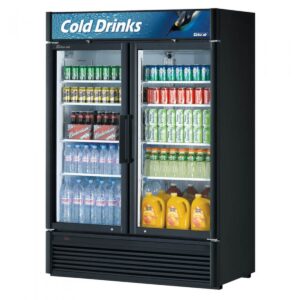 Turbo Air TGM-47SD-N 51″ 2-Section Merchandiser Refrigerator w/ Glass Door, 41.71 cu. ft.