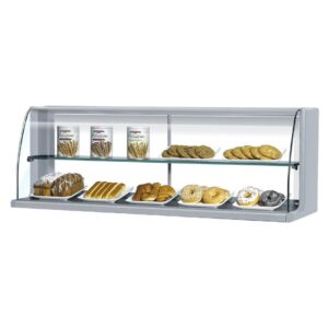Turbo Air TOMD-75HS 75″ Full Service Non-Refrigerated Countertop Display Case