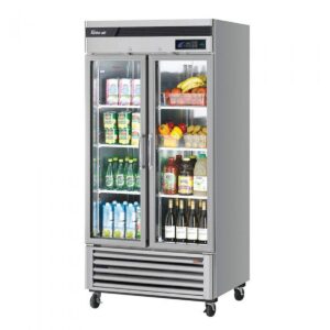 Turbo Air TSR-35GSD-N 39″ 2-Section Merchandiser Refrigerator w/ Glass Door, 29.19 cu. ft.