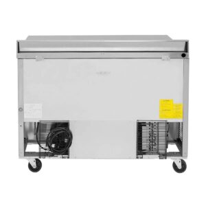 Turbo Air TWF-48SD-D2-N 48″ 2-Section Worktop Freezer w/ 2 Drawers & 1 Door, 12 cu. ft.