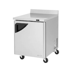 Turbo Air TWR-28SD-N 27″ 1-Section Worktop Refrigerator w/ 1 Door, 6.8 cu. ft.