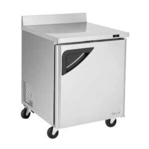 Turbo Air TWR-28SD-N 27″ 1-Section Worktop Refrigerator w/ 1 Door, 6.8 cu. ft.