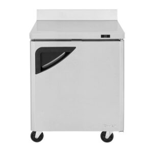 Turbo Air TWR-28SD-N 27″ 1-Section Worktop Refrigerator w/ 1 Door, 6.8 cu. ft.