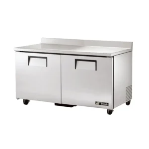 True TWT-60-HC 60″ Worktop Refrigerator w/ (2) Sections, 115v