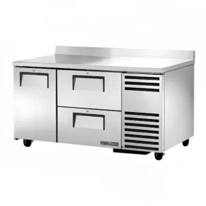 True TWT-60-32D-2-HC 60″ Worktop Refrigerator w/ (2) Sections &(2) Drawers, 115v