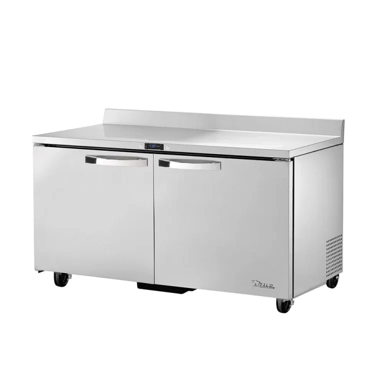 True TWT-60F-HC~SPEC3 60 3/8" Worktop Freezer w/ (2) Section & (2) Doors, 115v