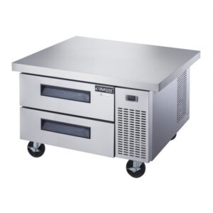 Dukers Appliance Co DCB48-D2 48″ 2 Drawers Refrigerated Chef Base, All Stainless Steel