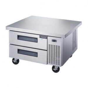 Dukers Appliance Co DCB52-60-D2 60″ 2 Drawers Refrigerated Chef Base, All Stainless Steel
