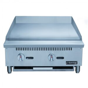 Dukers Appliance Co DCGMA24 24″ Countertop Manual Gas Griddle, 1″ Steel Plate, 60.000 BTU