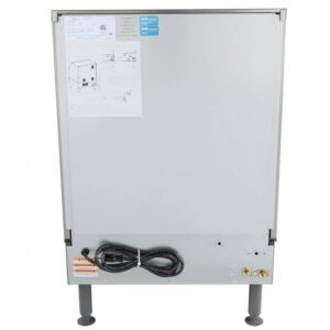 Manitowoc UYF0240W 26″ Water Cooled Half Cube 207 lb Undercounter Ice Machine with 90 lb Bin